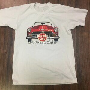 Havana Club Rum White T Shirt Medium Chest 36"